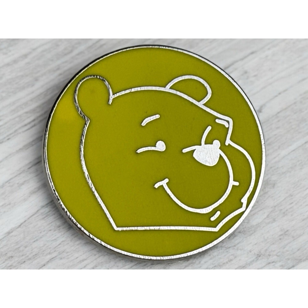 Disney Pin - Winnie the Pooh Pin Round Pooh Bear Trading Pin 2016